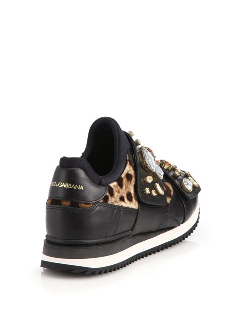 dolce gabbana sneakers animal print|dolce gabbana sneakers farfetch.